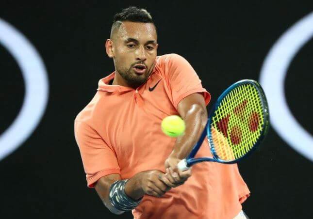 Giorgos Kyrgios's son, Nick Kyrgios.